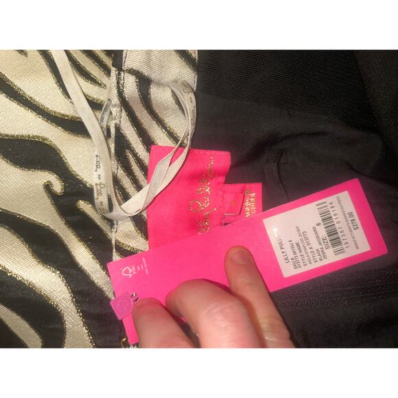 Black mini dress size 4 cross back French connection - Picture 7 of 9